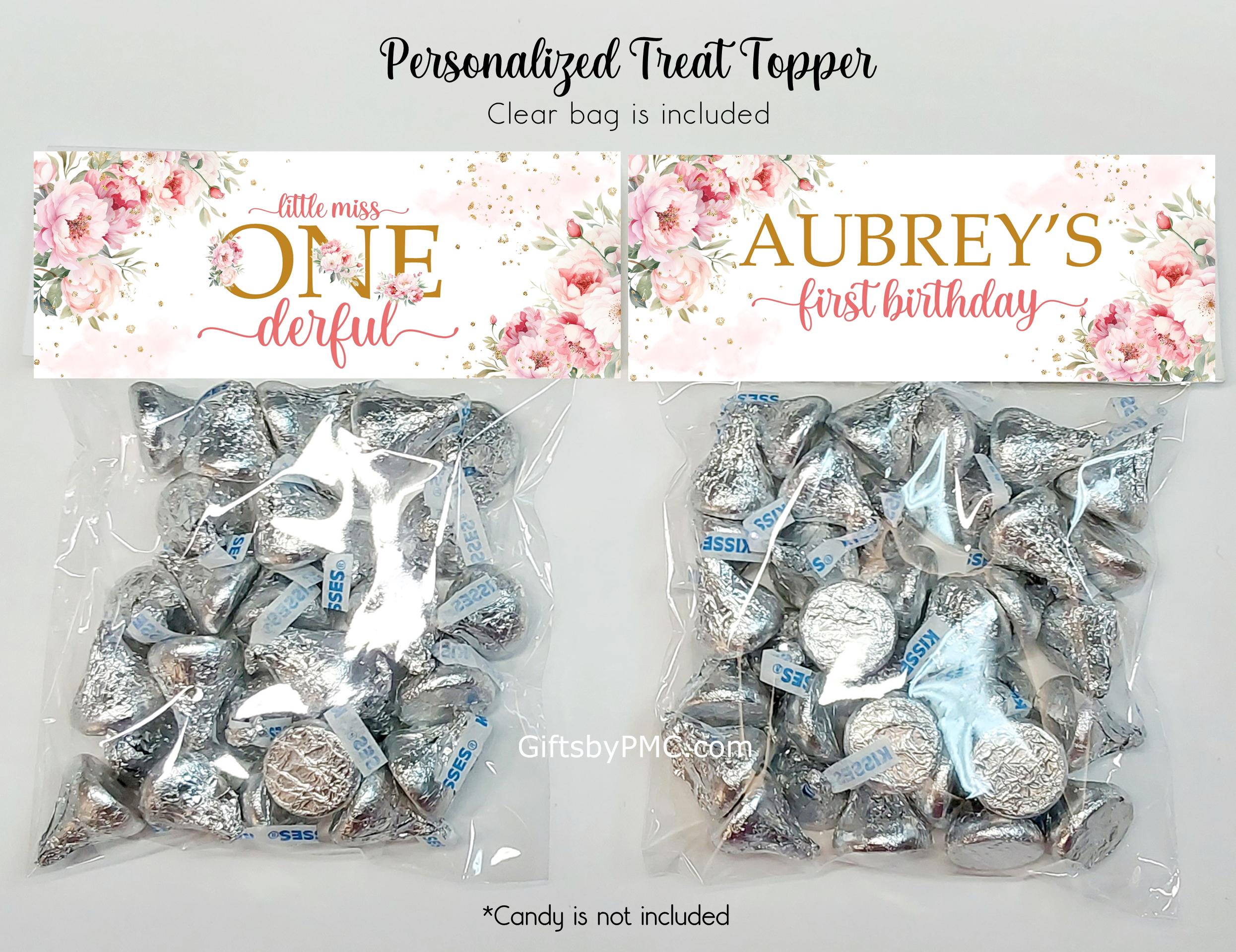 Big Dot Of Happiness 1st Birthday 'Little Miss Onederful' Goodie Bags - Set Of 12, DIY Fillable Party Favor Boxes - View #8