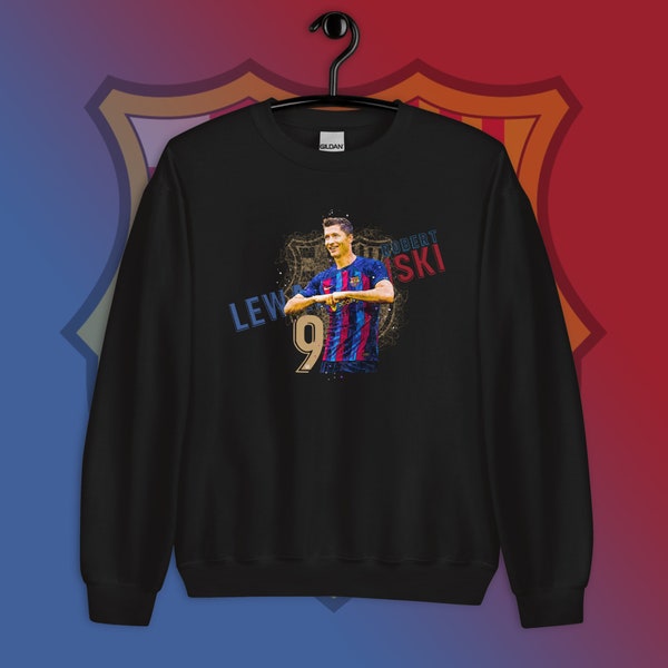 Lewandowski Barcelona Hoodie La Liga Spain Vetement High Quality Cotton Robert Lewandowski