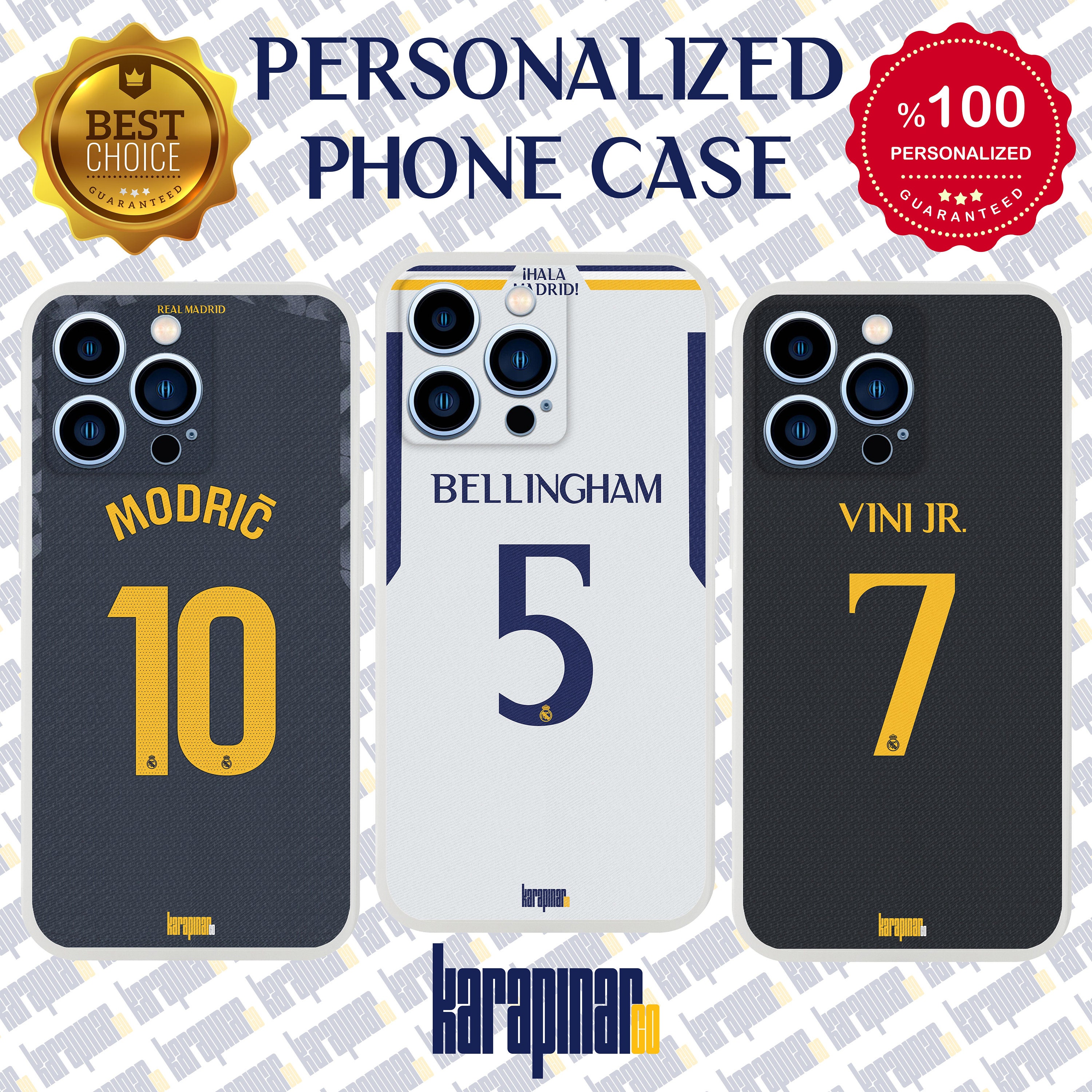 Iphone 14 Pro Max Case Transparent - Real Madrid CF