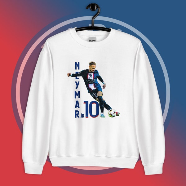 Neymar PSG Sweatshirt, PSG Jersey, Neymar Jr Brazil, Neymar Jersey Paris Saint Germain Vetement High Quality Cotton Ligue 1 Neymar Shirt