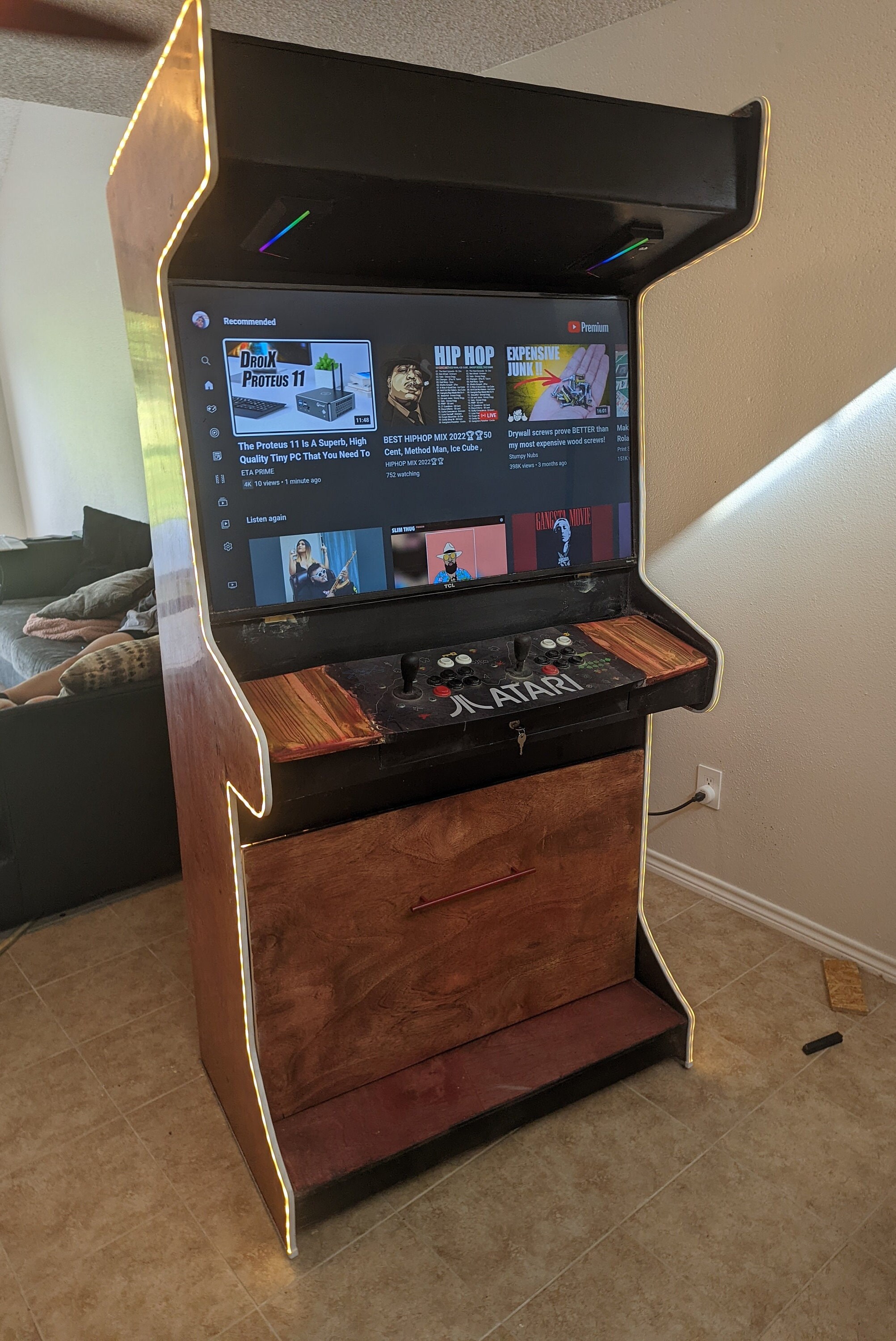 MINICADE Wall Mount or Countertop Home Arcade Machine