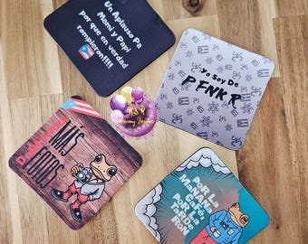 Bad Bunny Debi Tirar Mas Fotos Cup Coasters