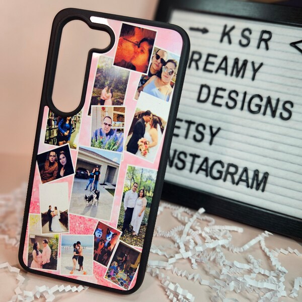 Personalized  phone cases for Samsung/IPhone / Custom Picture / Image case/ Picture Collage/ Love  /Cute / Black / KAWAII/ Perfect gift