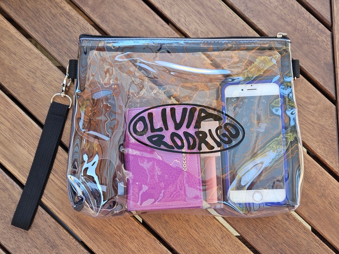 Wristlet Clear Bag/stadium Approved Clear Bag/ Concert Bag/ Clear Bag
