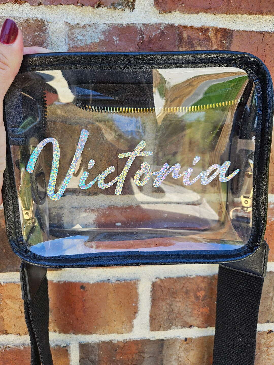 Stadium Approved Clear Bag /concert Bag /clear Bag /crossbody Etsy