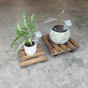 Wooden Plant Dolly - Etsy