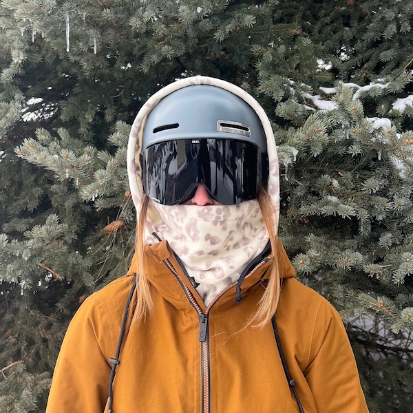Sandy Cheetah Hood - Cagoule de ski et de snowboard sur casque