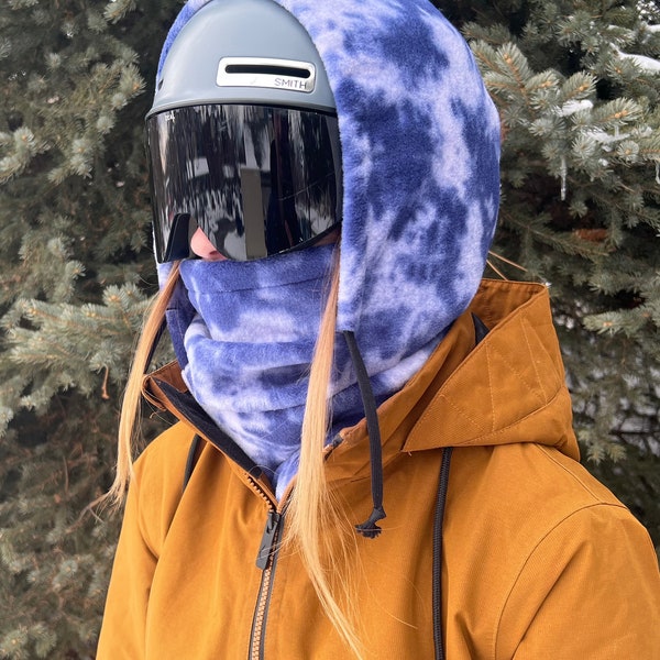 Over Helmet Ski Hood Etsy