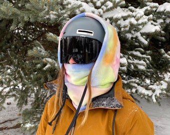 Pastel Hood - Over Helmet Ski Snowboard Hood