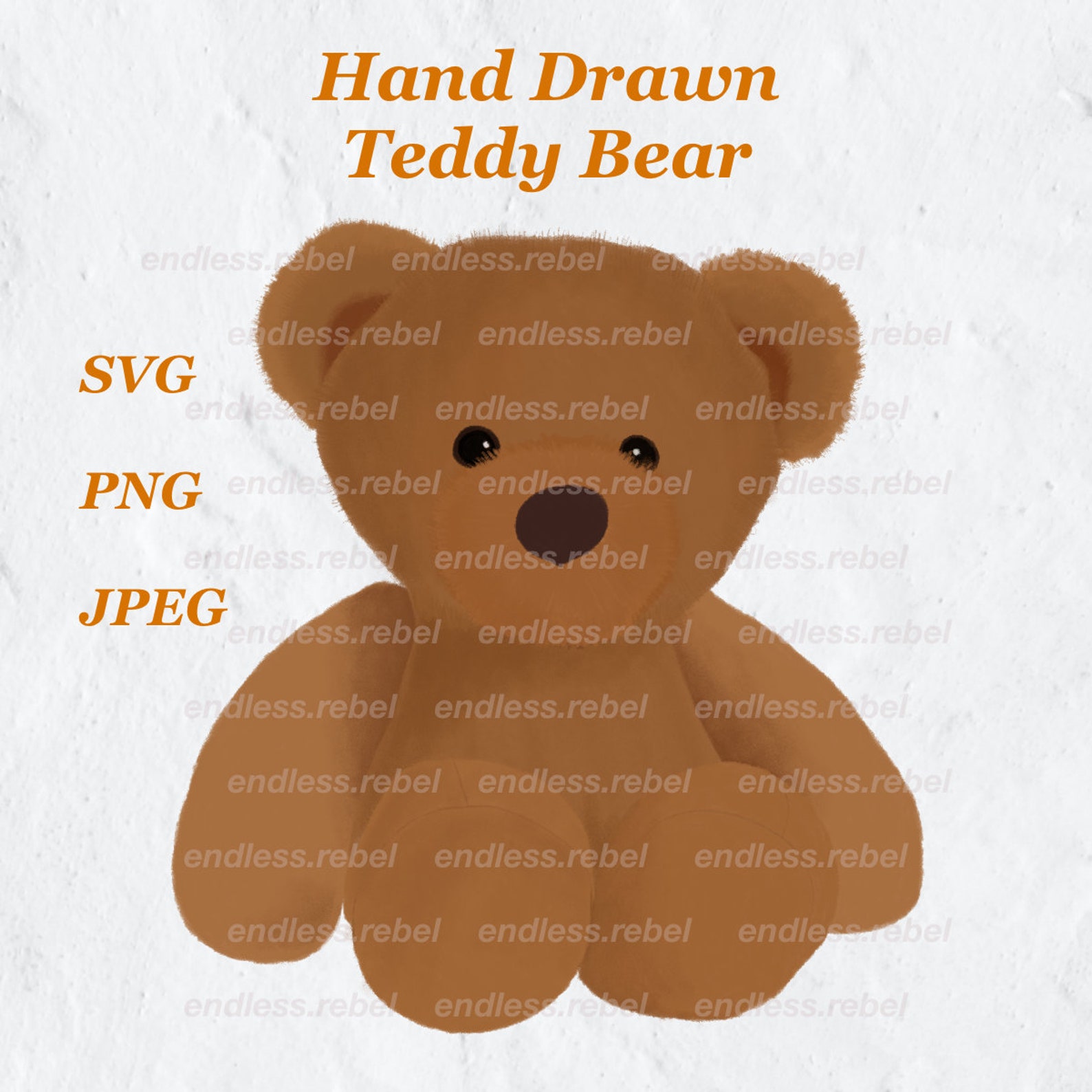 Teddy Bear SVG | Teddy Bear PNG | Teddy Bear Clipart | Cute Teddy Bear ...