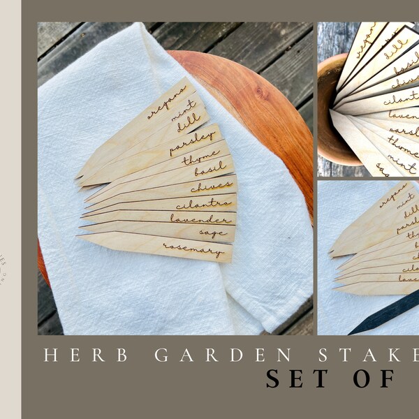 Garden Stakes Etsy