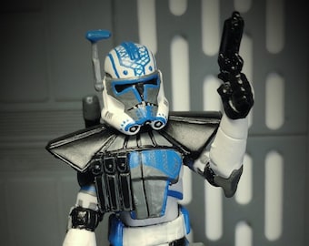 Star Wars Clone Wars aangepaste 3.75 Cobalt ARC clone trooper Phase ll Battlefront2