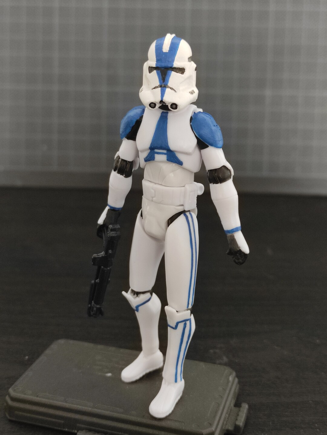 Star Wars Clone Wars Custom 3.75 Battalion 501st Clone Trooper Phase 2 ...