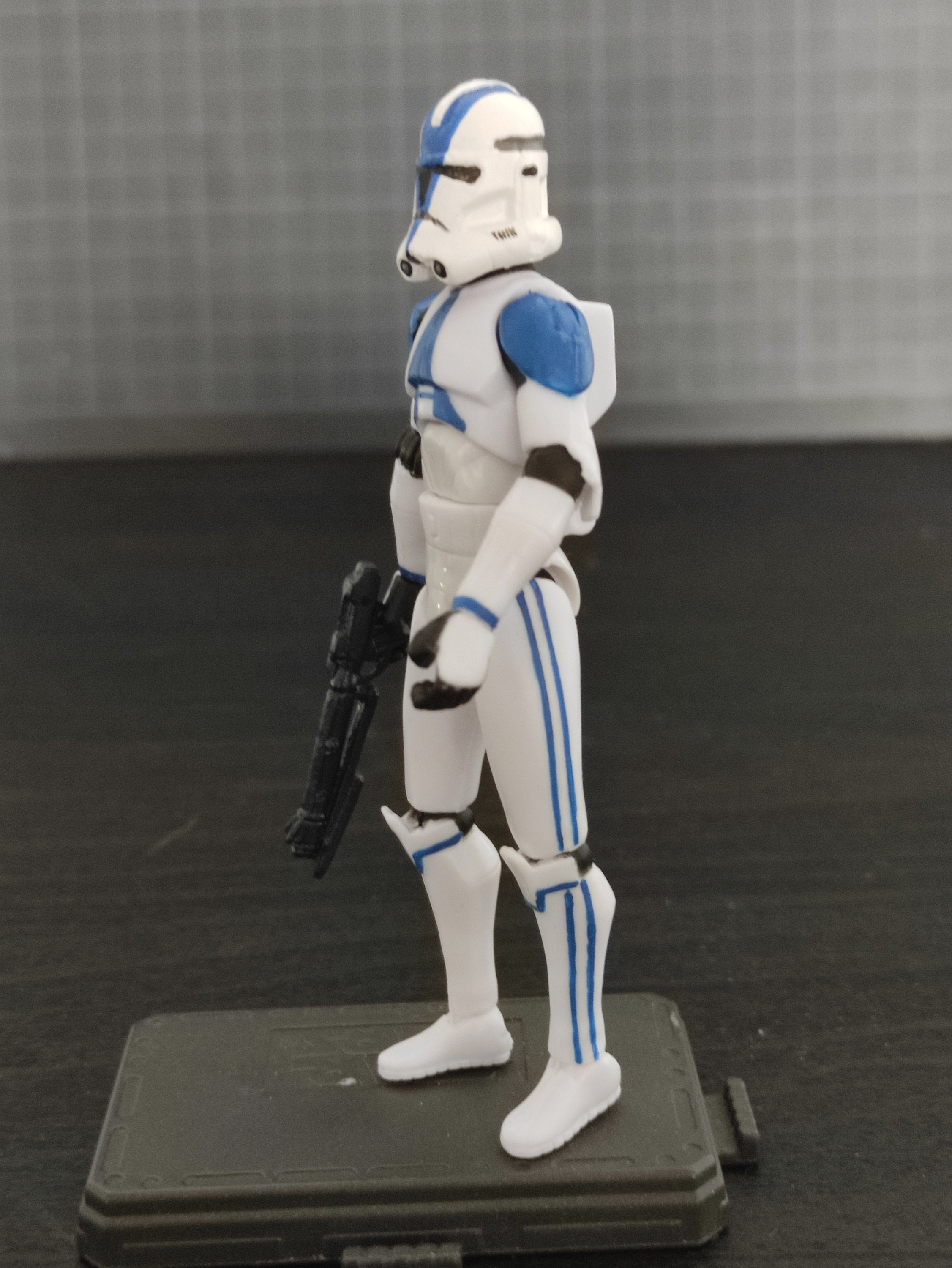 Star Wars Clone Wars Custom 3.75 Battalion 501st Clone Trooper Phase 2 ...
