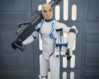 Star Wars Clone Wars custom 3,75 Hardcase 501st clone trooper phase 2