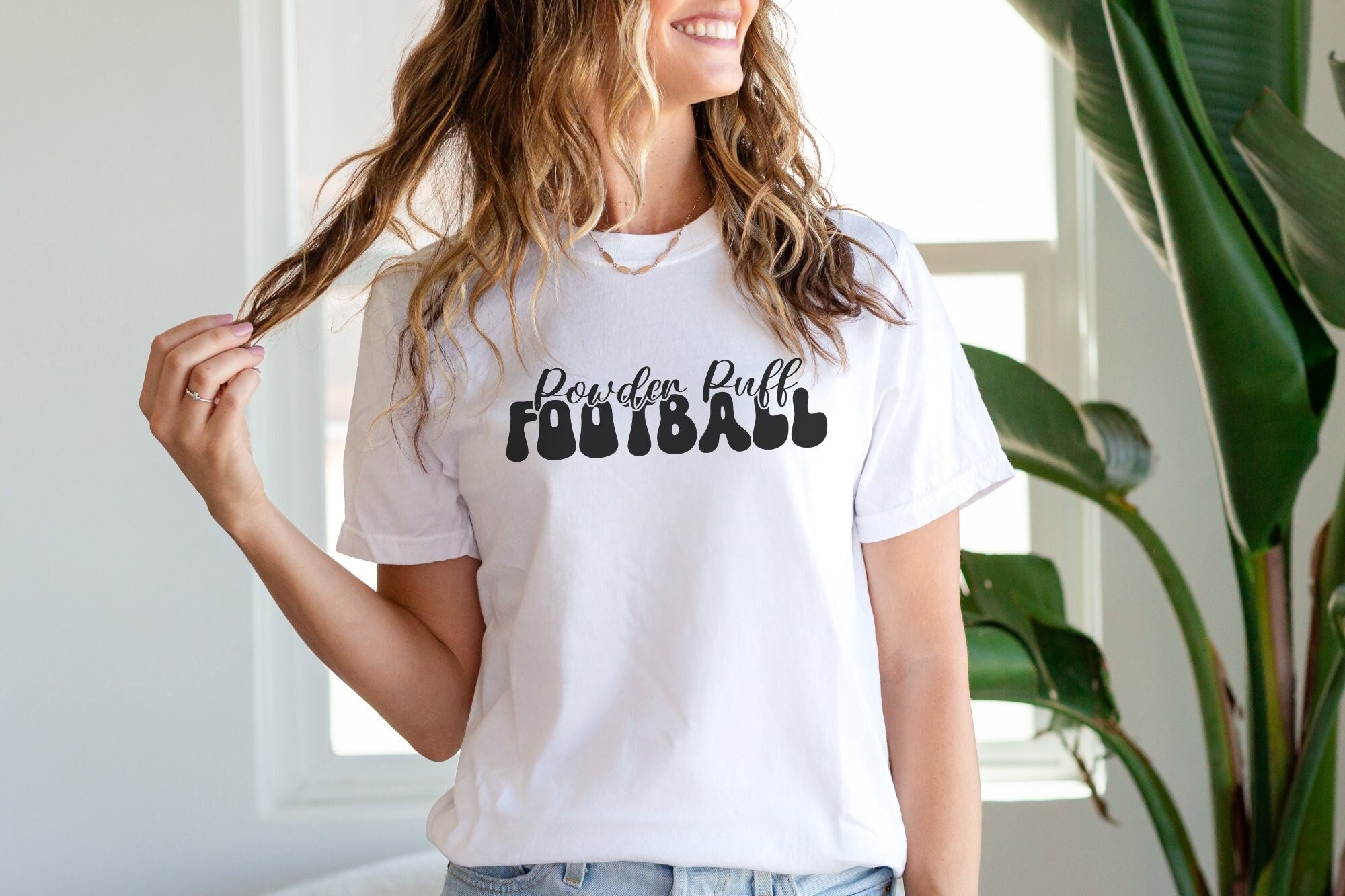 Powderpuff Football SVG PNG PDF, Game Day Svg, Football Svg, Game Day Shirt, Game Day Vibes Svg
