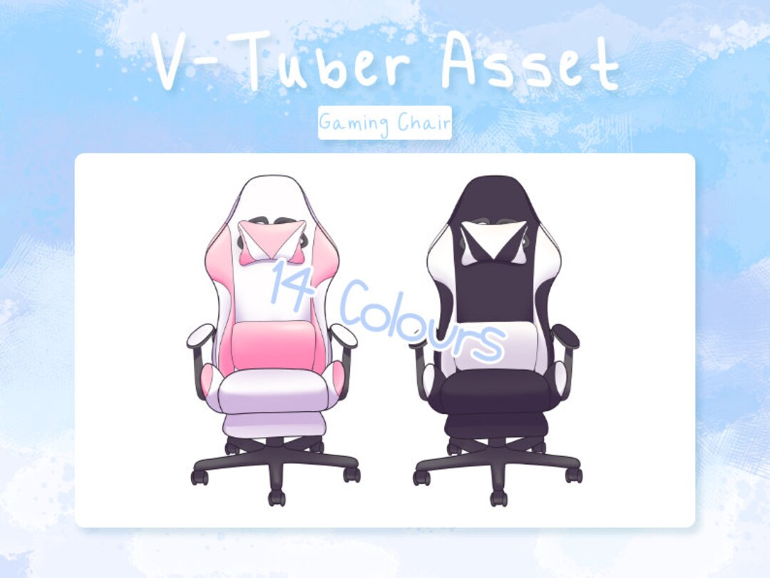 Gaming Chair 14 Colours VTuber Asset PNGtuber, Vtuber, Livestreaming