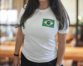 Brazil Flag T-Shirt: Brazilian Pride Tee