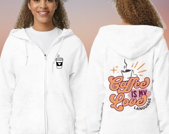 Coffee Is My Love Language Graphic Tee or Hoodie