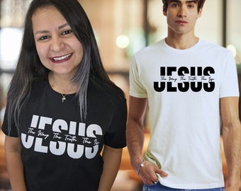 Jesus Shirt: Christian Gift Tee, Religious Sweatshirt