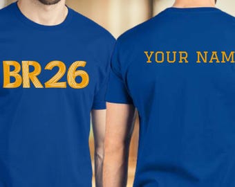 Personalized Brasil T-Shirt: World Cup Brazil Tee, Unisex Fit