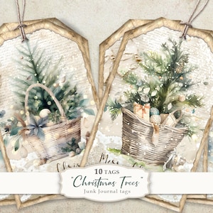 Weihnachten Gastgeschenk Tags, Frohe Weihnachten, druckbare Tags, Urlaub Etiketten, digitaler Download