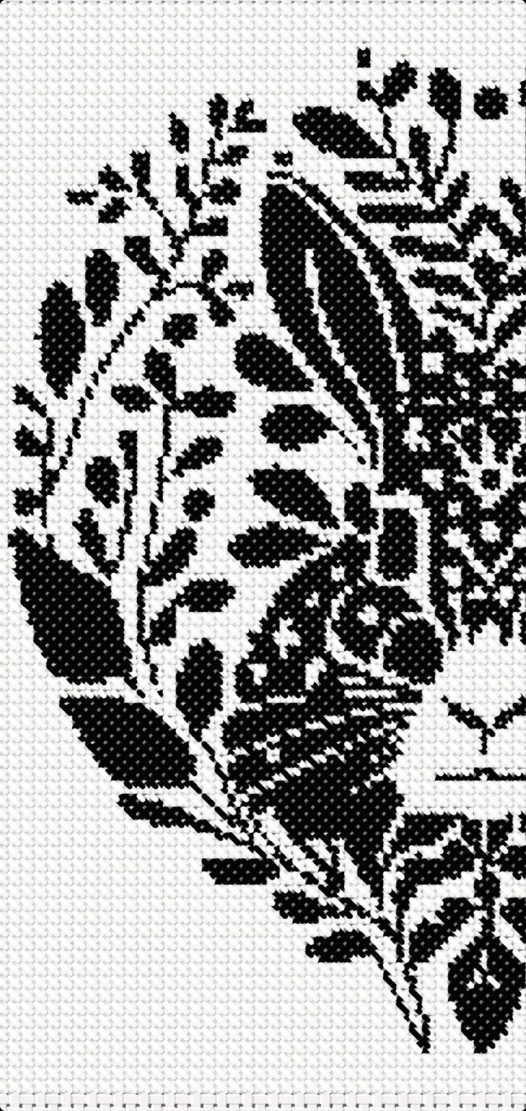 Simple Cross Stitch Pattern One Color Cross Stitch Rabbit Etsy