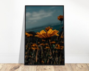 Moody Daisy on Museum-Quality Matte Paper
