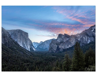 Yosemite National Park on Aluminum Print