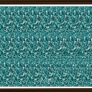 Letter X Stereogram V3 Downloadable Ready to Print Fun Unique Illusion Art Hidden 3D
