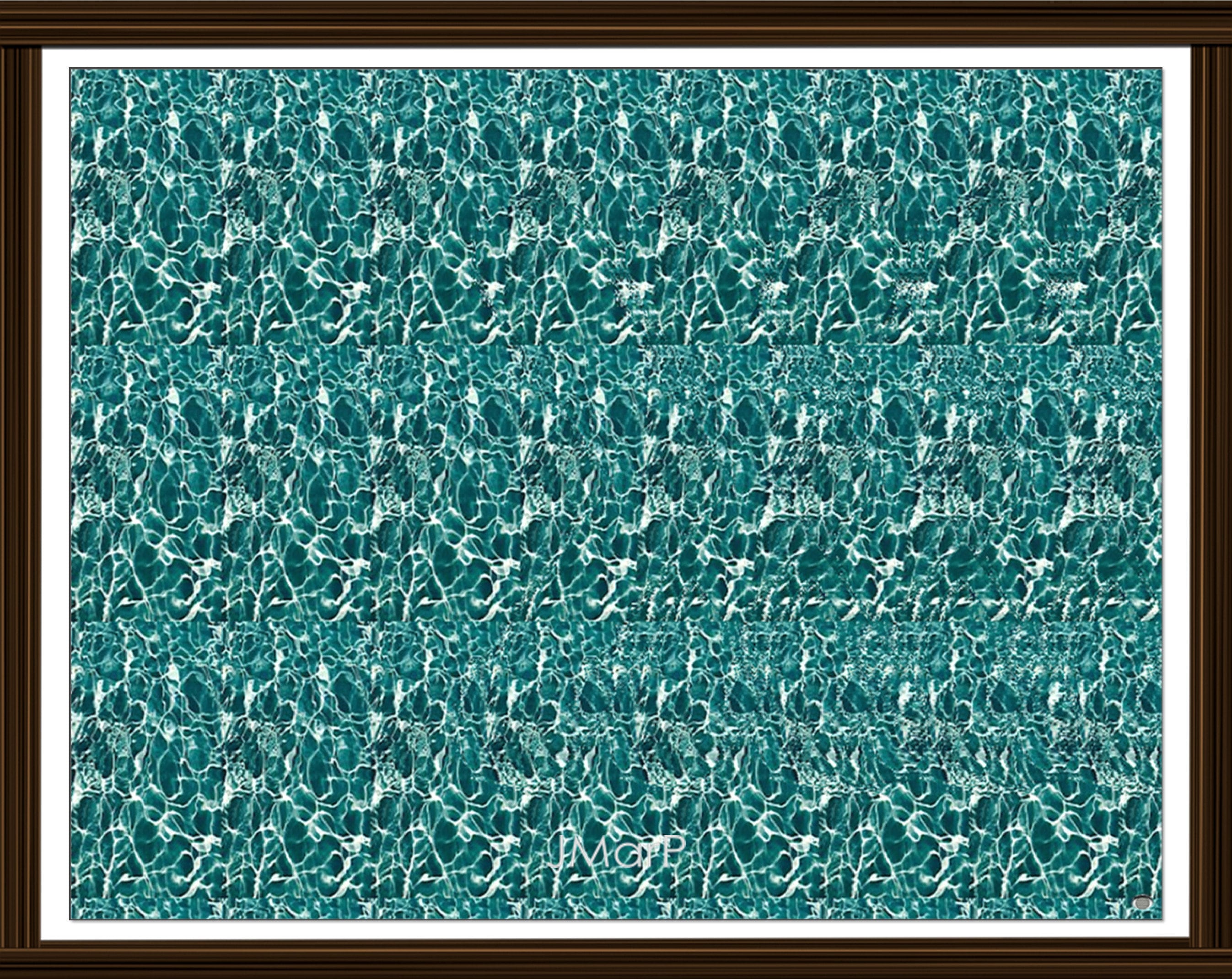 Letter X Stereogram V3 Downloadable Ready to Print Fun Unique Illusion Art Hidden 3D