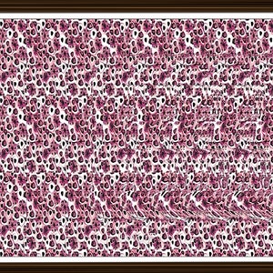 Letter B Stereogram V3 Downloadable Ready to Print Fun Unique Illusion Art Hidden 3D