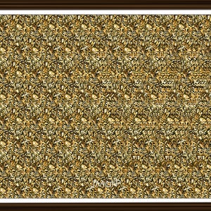 Letter V Stereogram V2 Downloadable Ready to Print Fun Unique Illusion Art