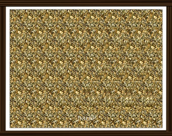 Letter Z Stereogram V3 Downloadable Ready to Print Fun Unique