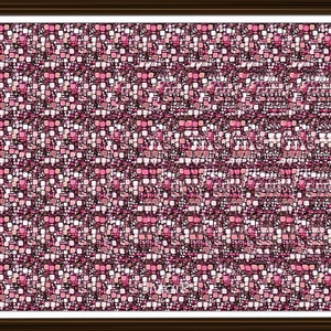 Letter N Stereogram V2 Downloadable Ready to Print Fun Unique Illusion Art