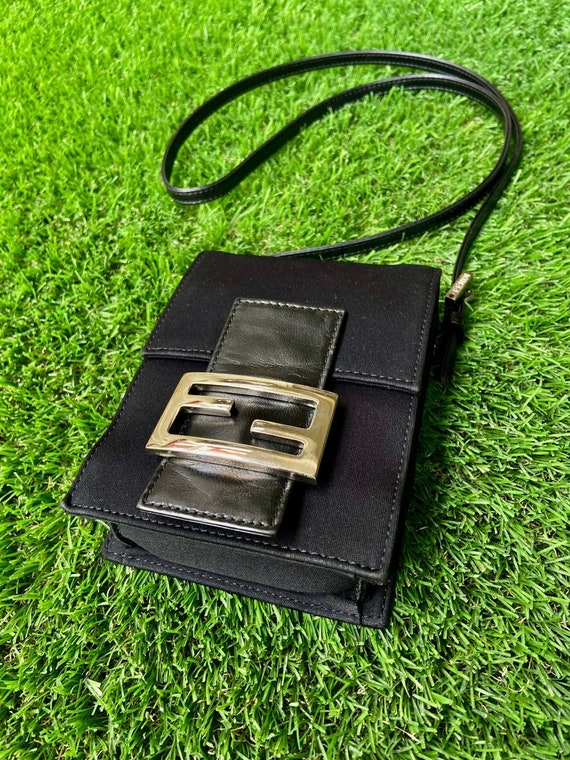 FENDI Bag Zucca Pattern Mini Pochette Crossbody S… - image 1