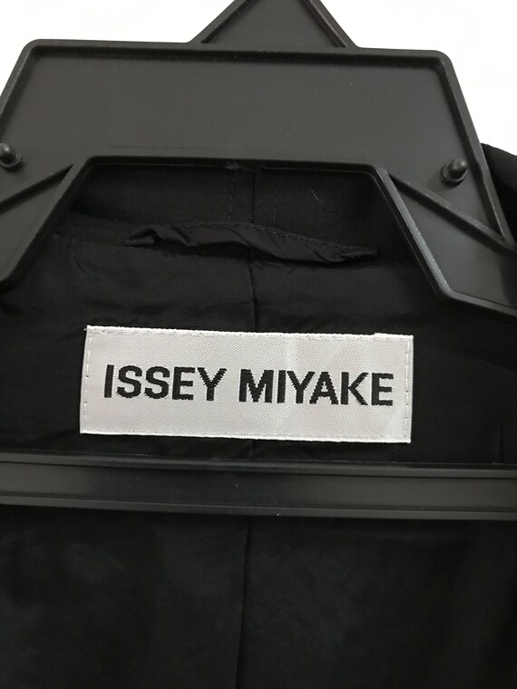 Vintage Issey Miyake Black dress Coat Jacket - image 4