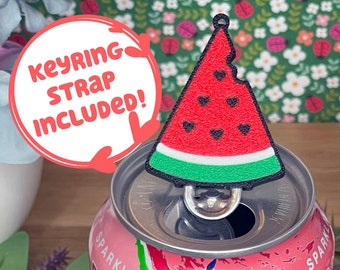 Watermelon Tab Buddy – uroczy otwieracz do puszek z napojami gazowanymi; urządzenie wspomagające terapię dłoni adaptacyjnej; dostępny hack na drżenie rąk