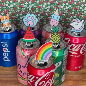 Kitty Cone Tab Buddies – Söt nyckelring med fliköppnare för barn, långa naglar, adaptiv, assisterande, artrit, sensorisk, handledsvärk bild 7