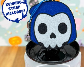 Grim Skull Soda Can Tab Opener With Keychain Strap - Unique