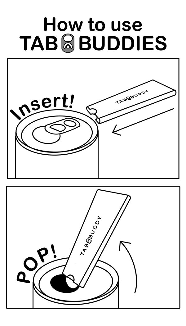 Tab Buddies Cute Soda Can Tab Opener Help for Kids Etsy