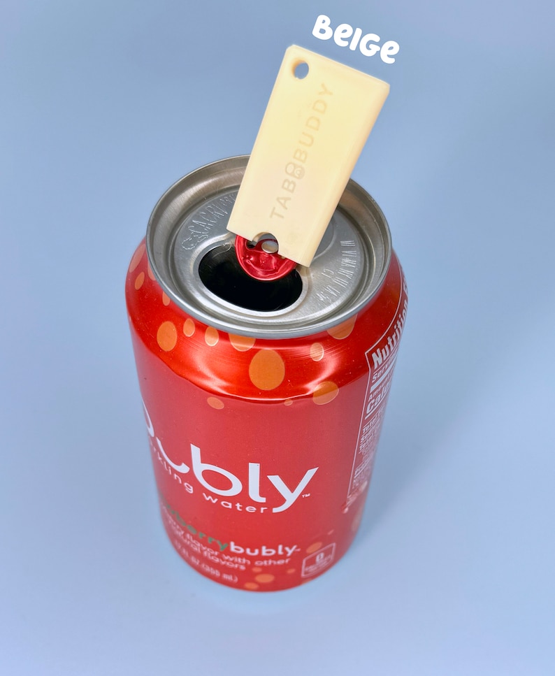 Tab Buddy Mini Keyring soda can tab opener help for kids, long nails, sore hands, on the go assistive tech, adaptive tool for arthritis image 6