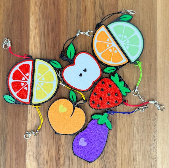 Peach Love Tab Buddy Soda Can Opener - Cute Peach Heart Booty Butt