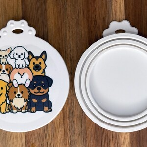 Tab Buddies Puppy Pile Reusable Silicone Can Lid Cover – Cute, BPA-Free Food Savers for Pet Food and Pantry Cans image 7