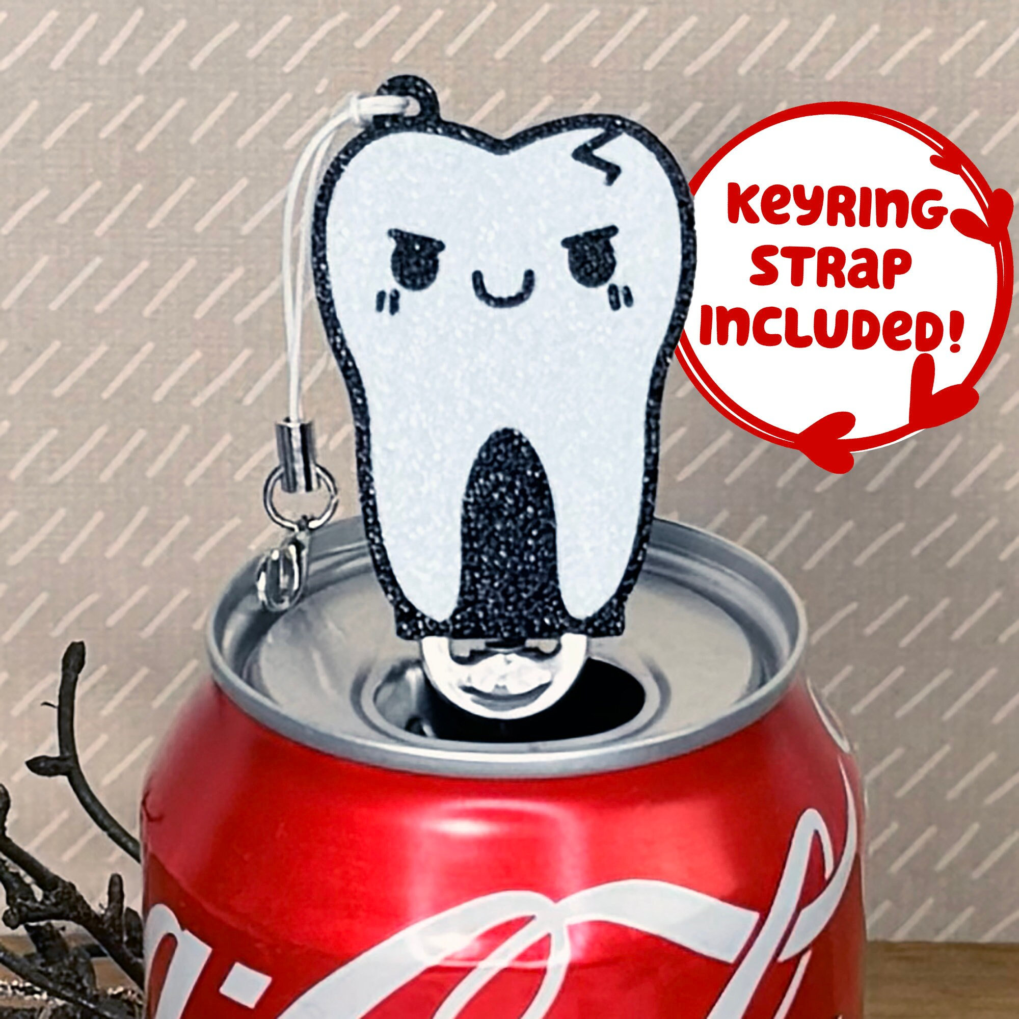 Chip the Tooth Saver Tab Buddy - Soda Can Opener With Keychain