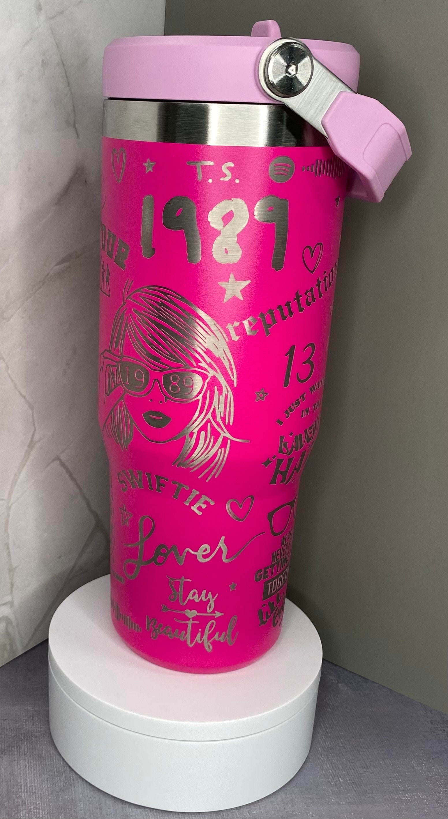 New Taylor Swift design! Only 2 30oz cups left in stock