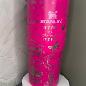 Engraved Taylor Swift Stanley Quencher – Willie & Dolly Designs