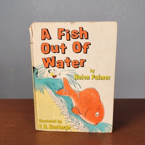 Erste Ausgabe Ein Fisch aus dem Wasser Buch, Dr. Seuss Sammlerbuch