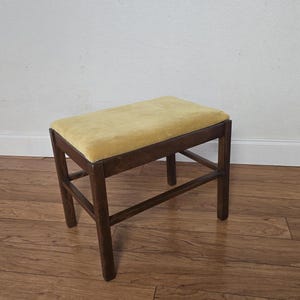 Vintage Waschtischhocker Bank