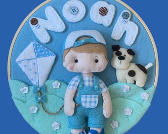 Personalized Baby Boy Room Decor, Baby Boy Nursery Name, Kids Room, Baby Wall Decor, Baby Gift, Baby Shower Gift